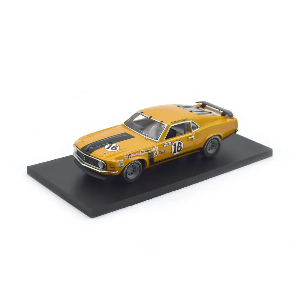 Brooklin SMTS B01B 1970 Mustang Boss 302 miniature course Follmer