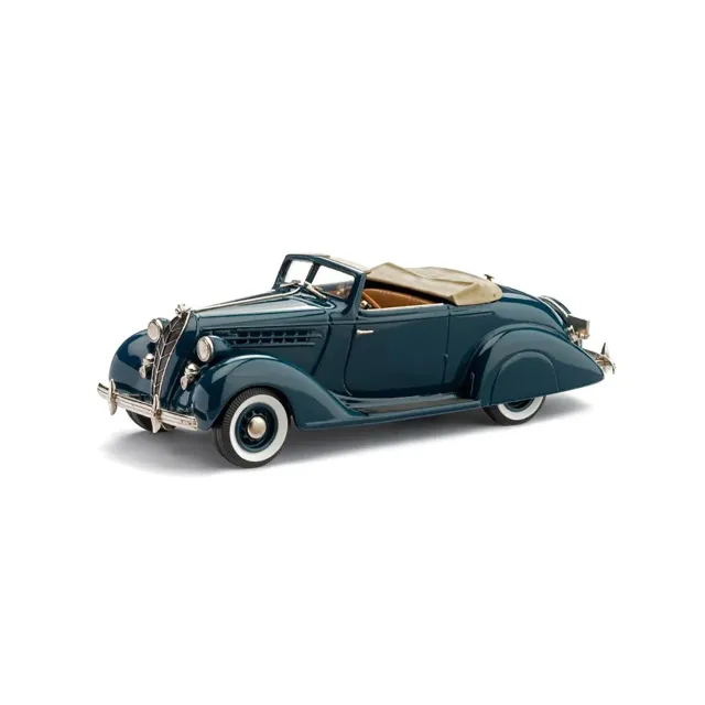 Brooklin BML 1936 Hudson Terraplane Custom Six Convertible Coupe miniature bleu