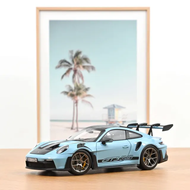 Norev Porsche 911 GT3 RS 2022 miniature 1/18 bleu