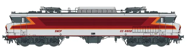 MINIS CC 6502 locomotive électrique SNCF Arzens AC Ep VI