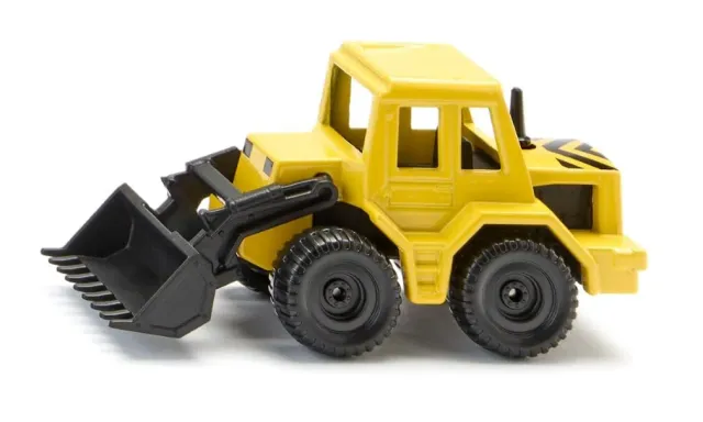 Siku Super 0802 Tracto-Pelle miniature métal 7,7 cm jaune
