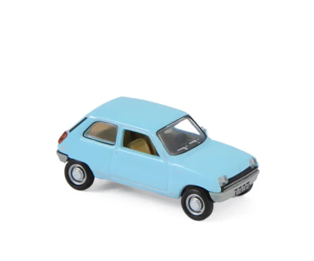 Norev Renault 5 1972 miniature 1/87 bleu clair