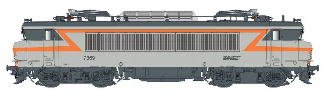 MINIS BB 7369 locomotive électrique SNCF Ep.V béton