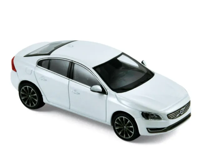 Norev Volvo S60 2013 miniature 1/43 blanc cristal nacré