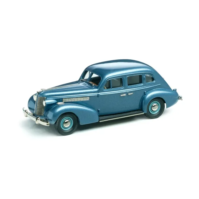 Brooklin Buick 1937 Special M-47 voiture miniature 1/43 bleu