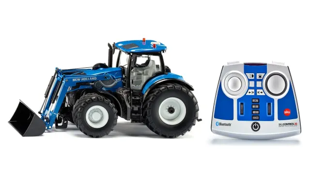 Siku Control 6798 New Holland T7.315 tracteur bleu 1:32 radio