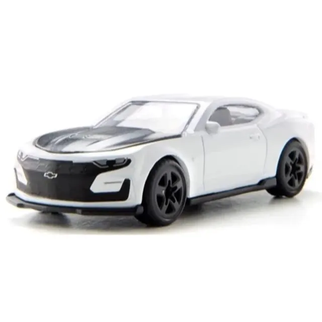 SIKU Super 1538 Chevrolet Camaro voiture miniature blanche capot ouvrable