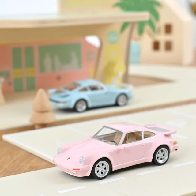 Norev Porsche 911 Turbo 1978 Jet-car 1/43 rose