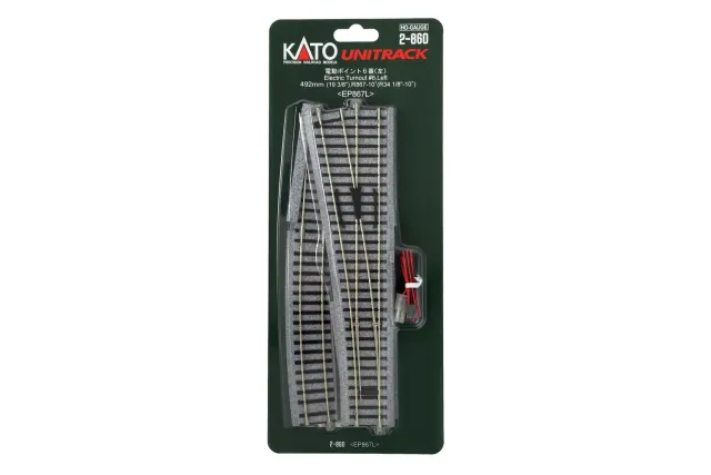 MINIS R867 10° aiguillage électrique gauche 1 pièce