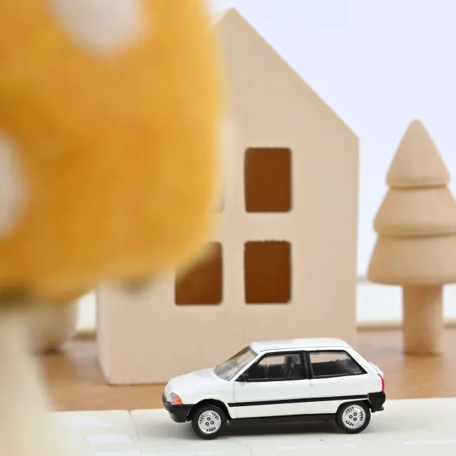 Norev Citroën AX 3 portes miniature 1/64 blanc 1986