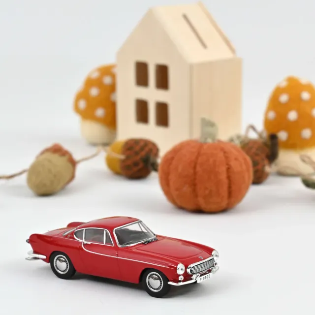 Norev Volvo P1800 1961 miniature 1/43 rouge