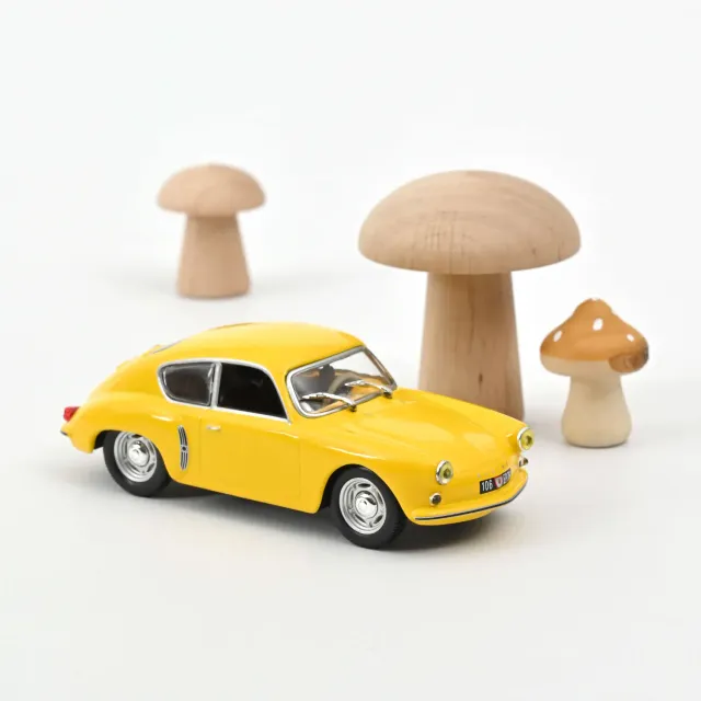 Norev Alpine A106 1956 voiture miniature 1/43 jaune