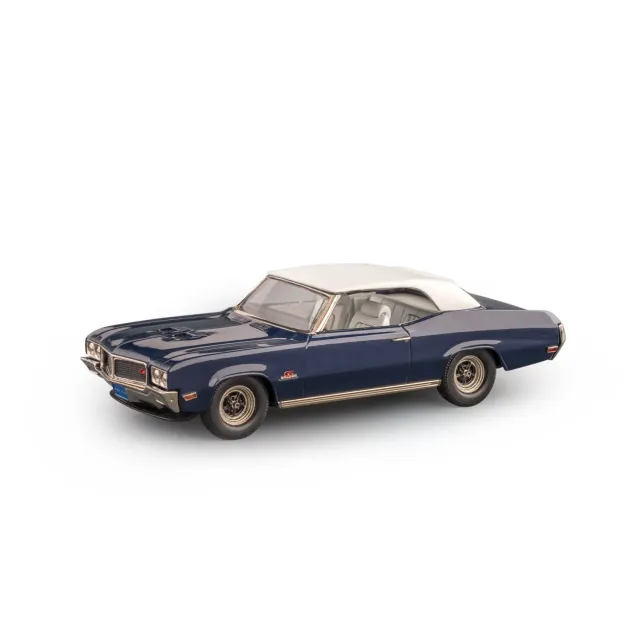 Brooklin 1970 Buick GS 455 cabriolet miniature bleu