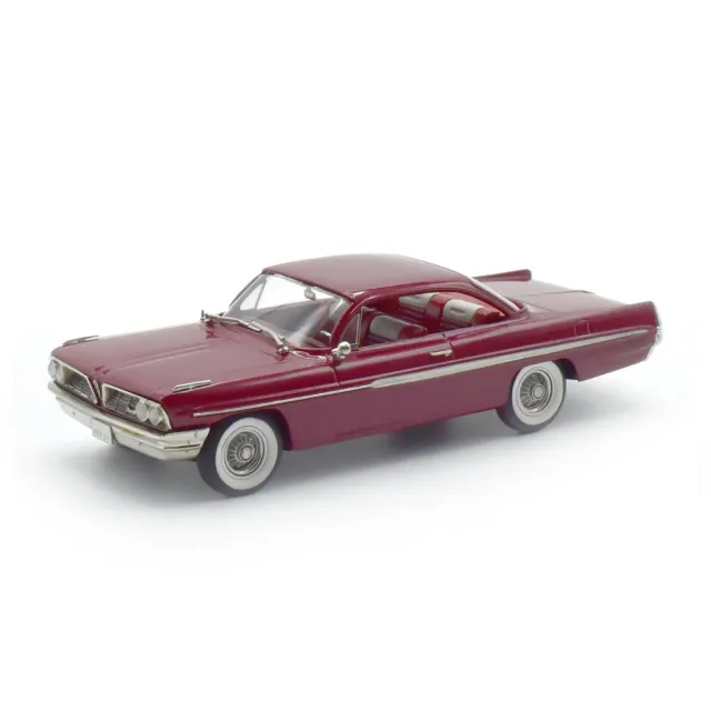 Brooklin 1961 Pontiac Ventura miniature rouge Coronado 1/43