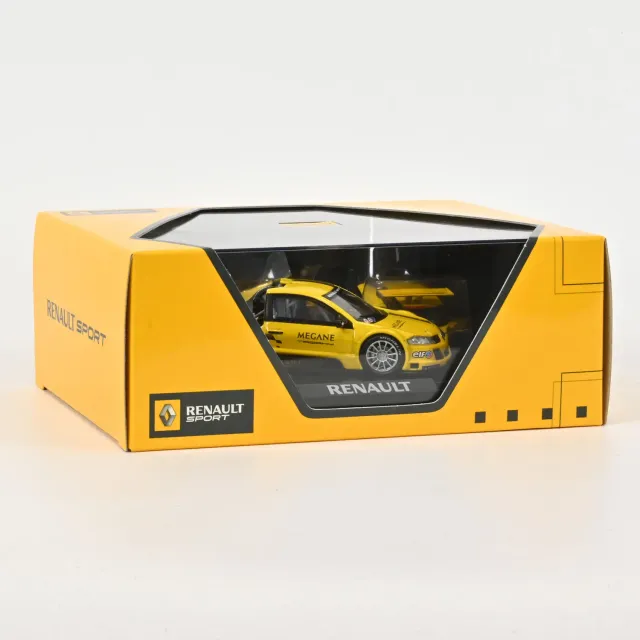 Norev Renault Megane Trophy miniature 1/43 jaune