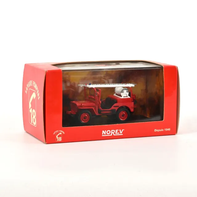 Norev Jeep Willys Pompiers du Tarn voiture miniature 1/43