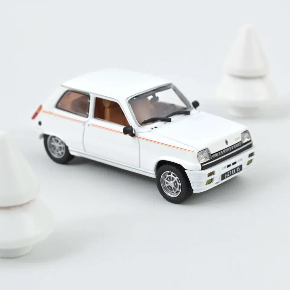Norev Renault 5 Lauréate Turbo 1985 miniature 1/43 blanc