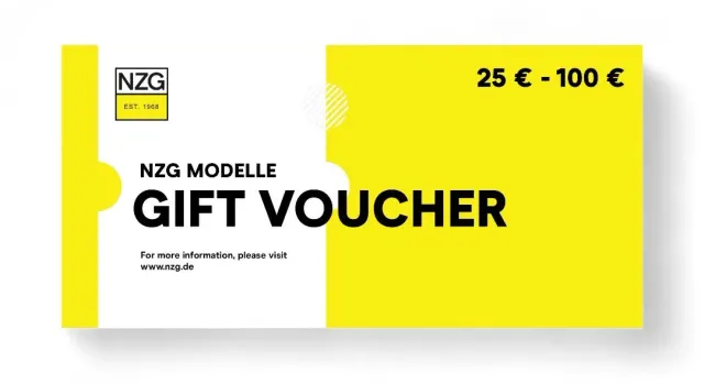 NZG carte cadeau numérique bon e-mail dès 25 euros