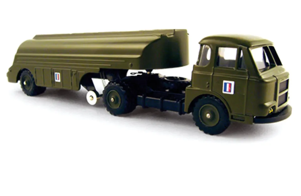 Norev Renault Saviem JM 240 pétrolier militaire voiture miniature 1/43