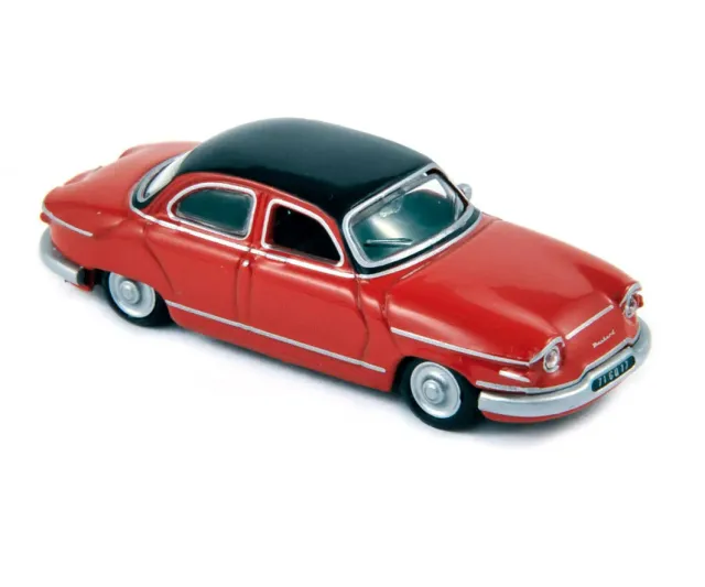 Norev Panhard PL 17 1961 miniature 1/87 rouge noir