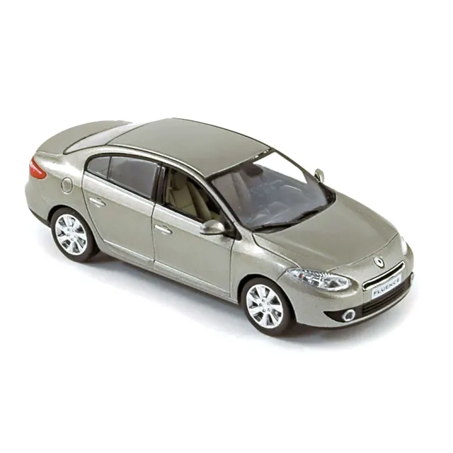Norev Renault Fluence 2009 miniature 1/43 beige cendré