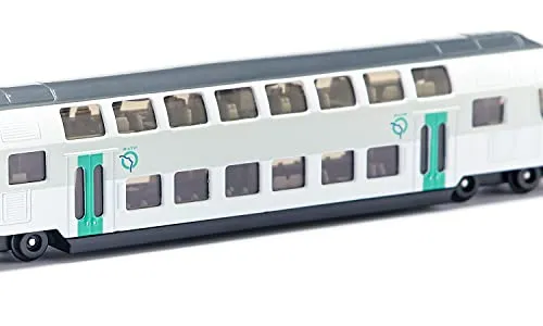 SIKU Super 1791 RATP train deux étages miniature turquoise