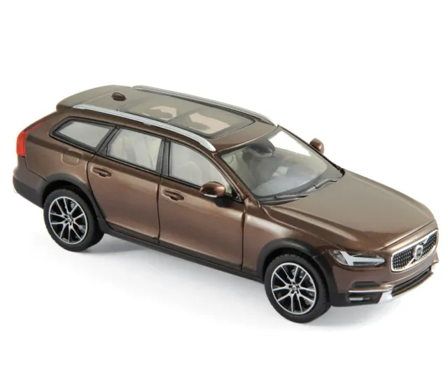 Norev Volvo V90 miniature 1/43 Cross Country marron