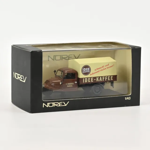 Norev Goliath GD750 Café miniature 1/43 fourgon d'époque