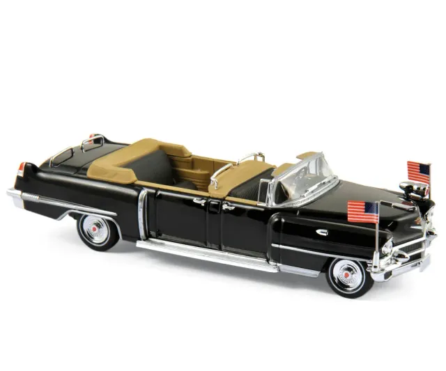 Norev Cadillac Reine Elisabeth II voiture miniature 1/43 noir 1956