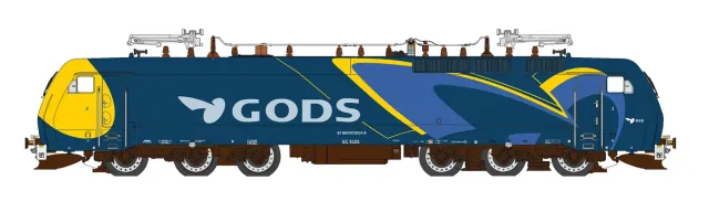 MINIS EG 3101 DSB Gods locomotive électrique Ep V DCC