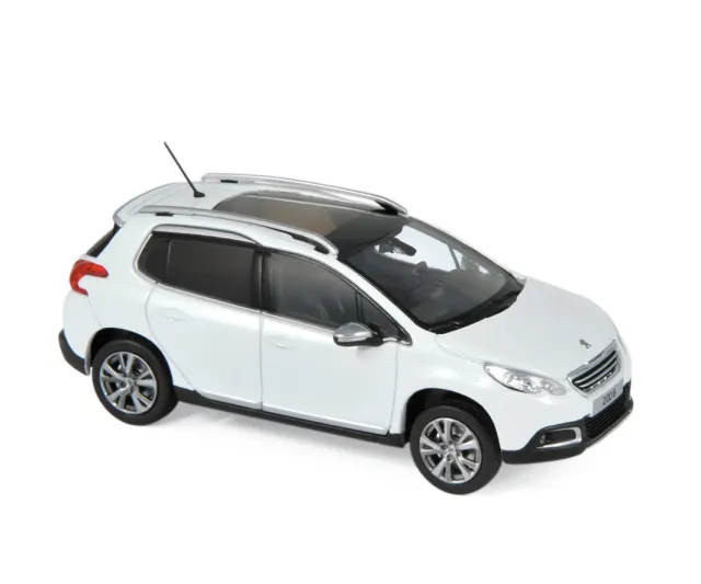 Norev Peugeot 2008 2013 voiture miniature 1/43 blanc