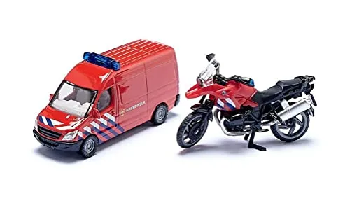 Siku 1656 iSound set pompiers miniature métal avec sons
