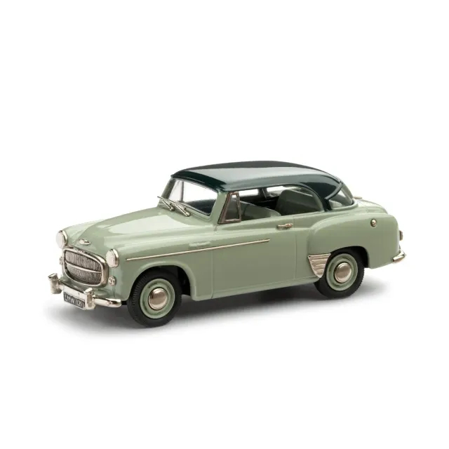 Lansdowne 1955 Hillman Californian miniature auto verte