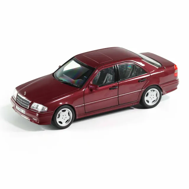 Norev Mercedes C36 AMG 1993 voiture miniature 1/18 rouge