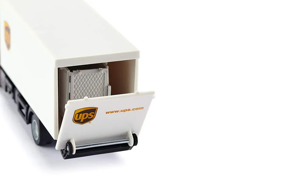 Siku Super 1997 camion MAN fourgon 1/50 hayon UPS