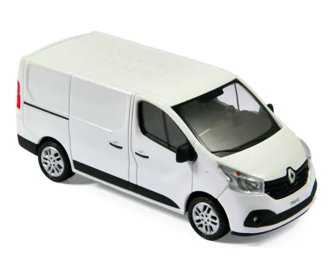 Norev Renault Trafic 2014 miniature 1/43 blanc
