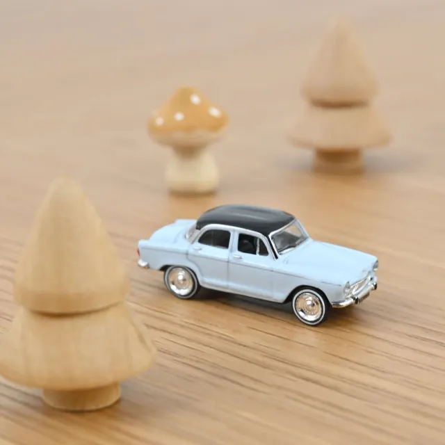 Norev Simca Aronde 1962 miniature 1/87 gris princesse