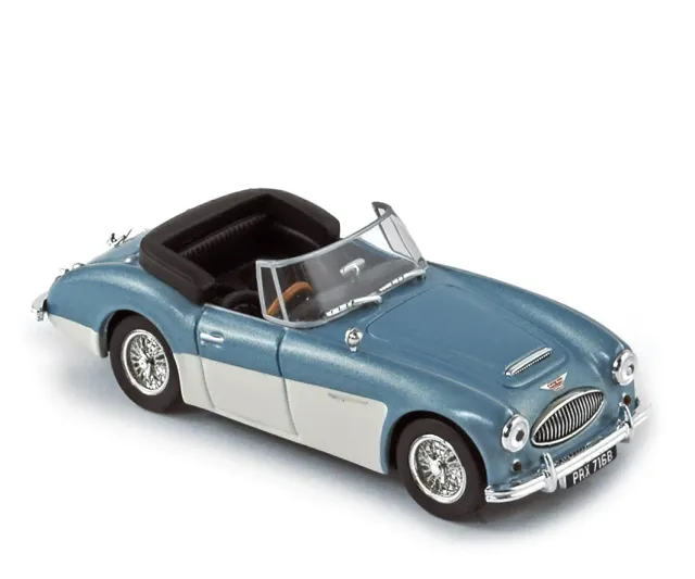Norev Austin Healey 3000 MK3 1964 voiture miniature 1/18 bicolore