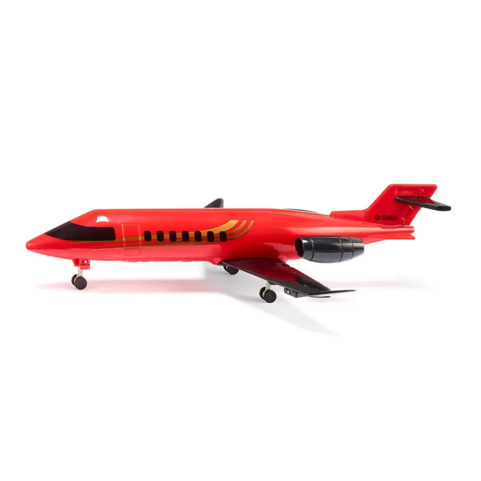 SIKU Super 2526 jet privé avion miniature rouge LED train rentrant