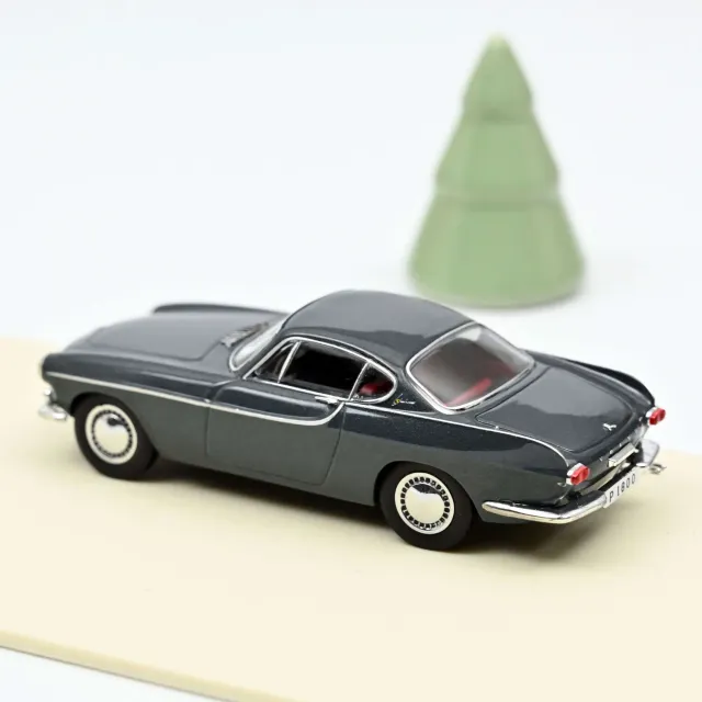 Norev Volvo P1800 1963 miniature 1/43 Gris métallisé