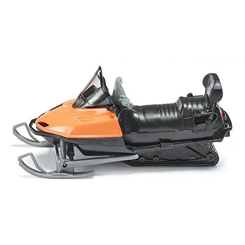 Siku 0860 motoneige miniature orange/noir métal 9,3 cm