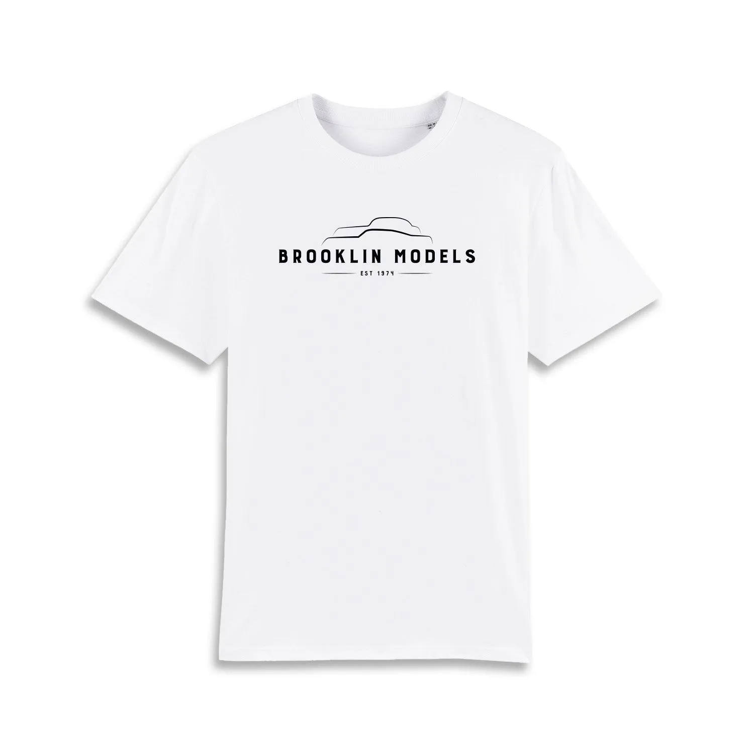 Brooklin T-Shirt t-shirt coton bio 180g blanc noir