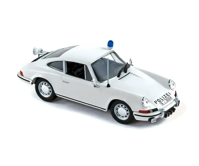 Norev Porsche 911 S 1973 Polizei voiture miniature 1/43