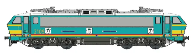 MINIS HLE 21 SNCB locomotive électrique sonore époque V