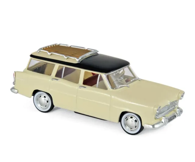 Norev Simca Vedette Marly 1957 miniature 1/43 jaune break