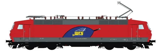 MINIS BR 120 145 locomotive électrique WRS rouge Ep.VI
