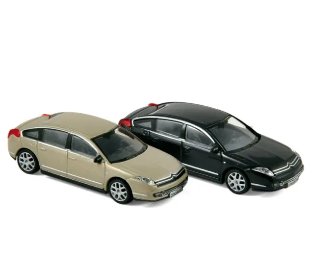 Norev Citroën C6 2005 beige rouge voiture miniature 1/87