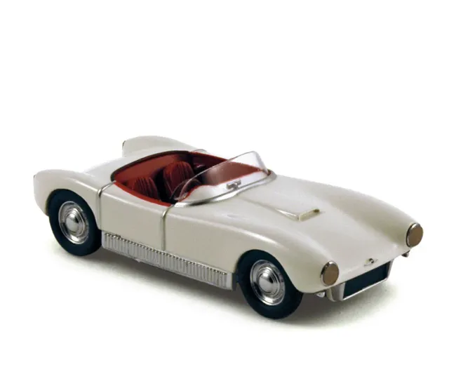 Norev Saab Sonett I 1956 voiture miniature blanc 1/43 ancienne