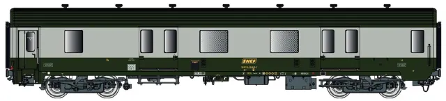MINIS MC76 Dd2 fourgon SNCF Ép.IV vert gris