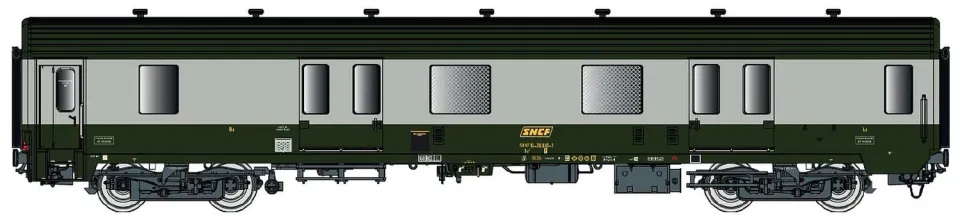 MINIS MC76 Dd2 fourgon SNCF Ép.IV vert gris